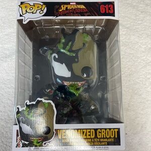 Funko Pop Spider-Man Maximum Venom Venomized Groot #613 10" Vinyl Bobblehead